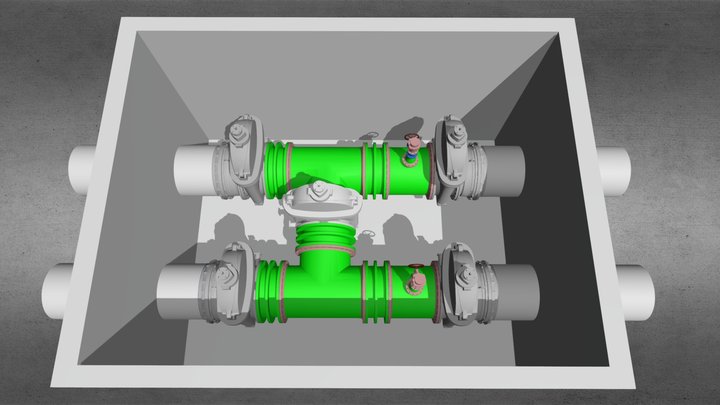 DN1000_LSZ_TZ - 3D 3D Model