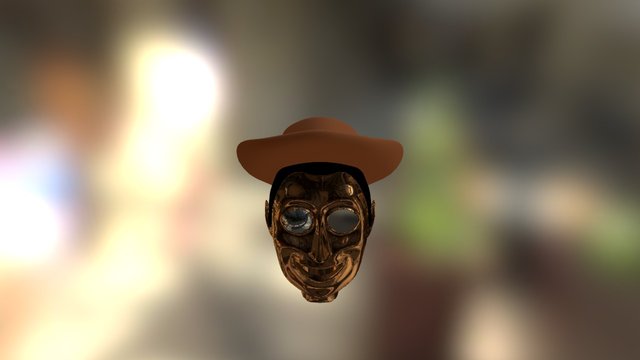Woody's head - Smooth version 3D Model