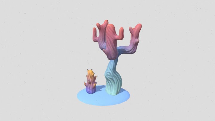 tree-cactus 3D Model
