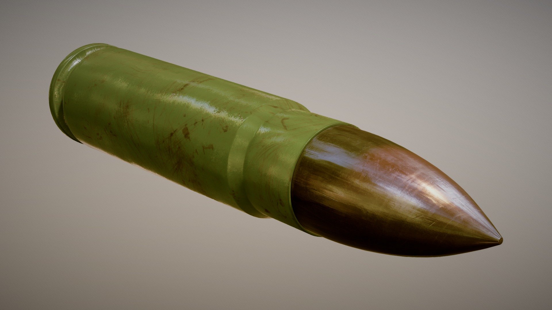 9x39mm SP-5 cartridge (high poly) - Download Free 3D model by Nortenko ...