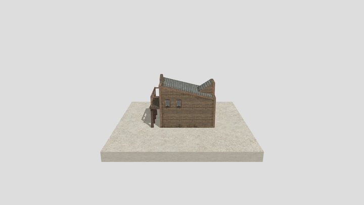 Sheriff Old West 3D Model