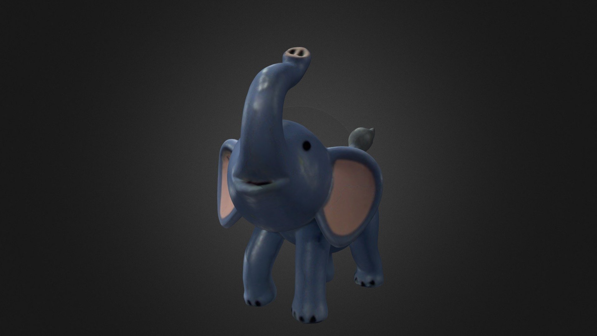 toy elephant - Elefante de juguete