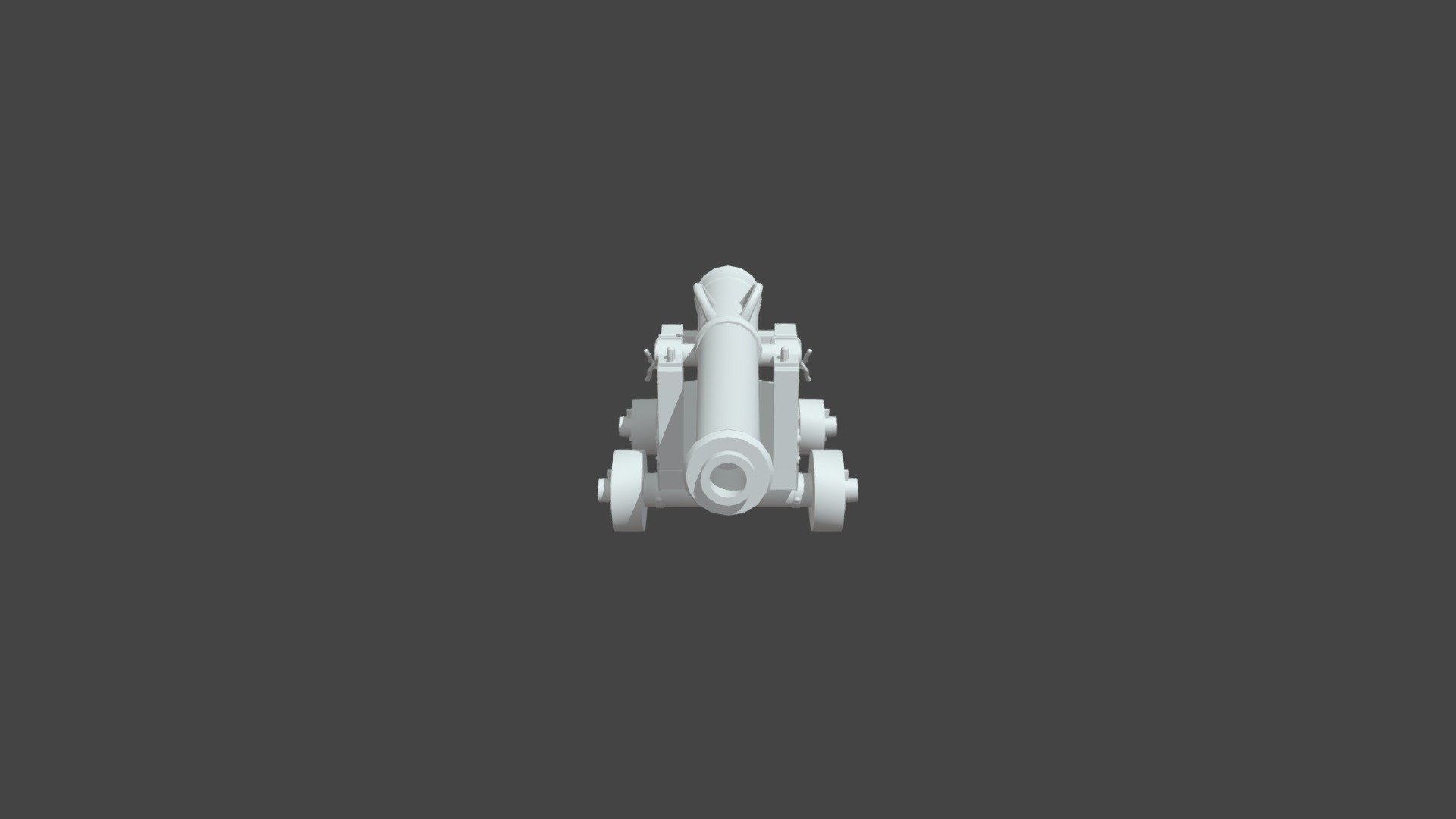 Low-Poly Cannon