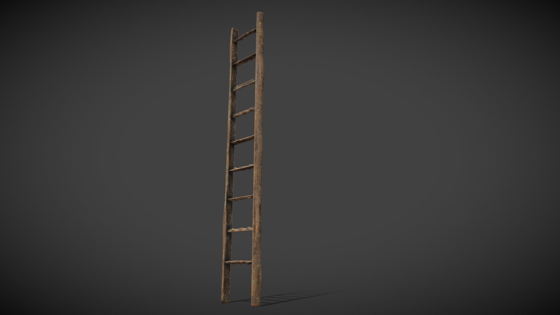 Ladder Wooden- 9 MB - Download Free 3D model by Mehdi Shahsavan ...