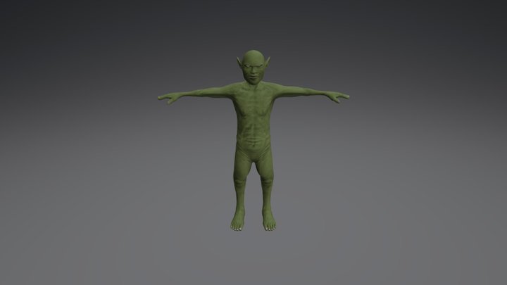 Fantasy Goblin 3D Model