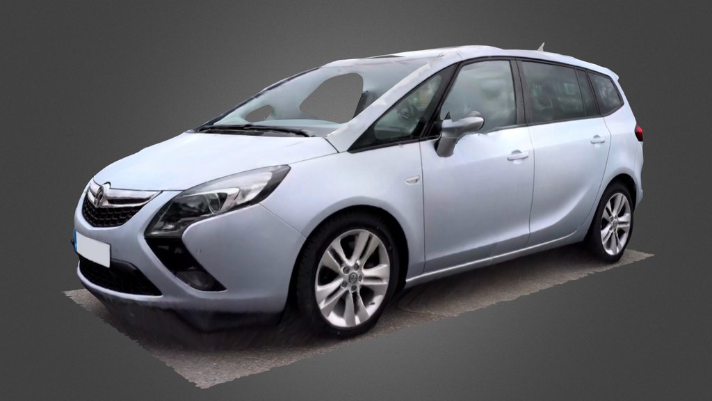 3D Scanned Vauxhall Zafira C (2011) [Free]