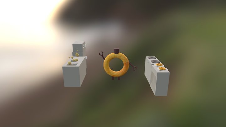Fryboy 3D Model