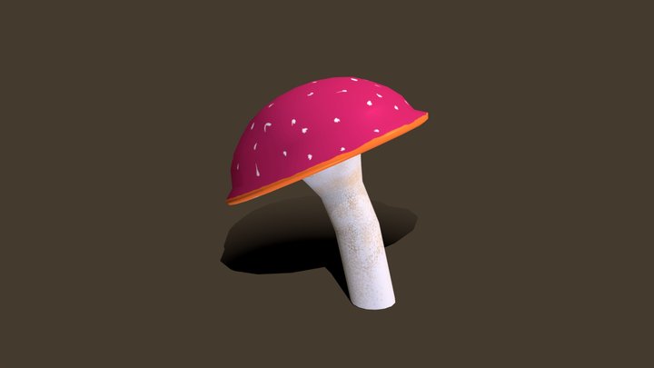 XB1101 mushroom 3D Model