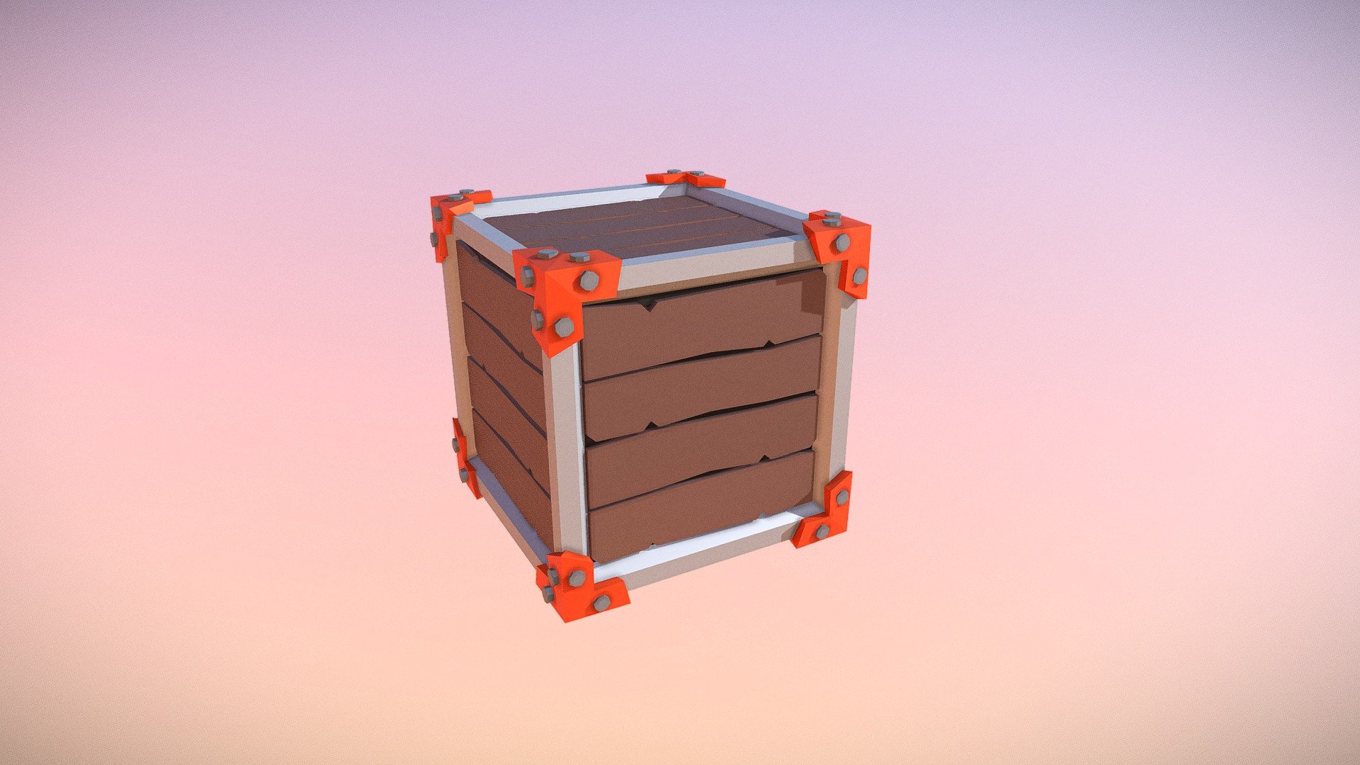 CAJA - lowpoly box