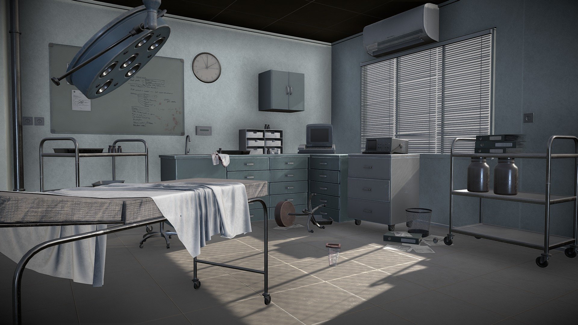 Clinic Interior - Buy Royalty Free 3D model by Studio 795 (@studio_795 ...