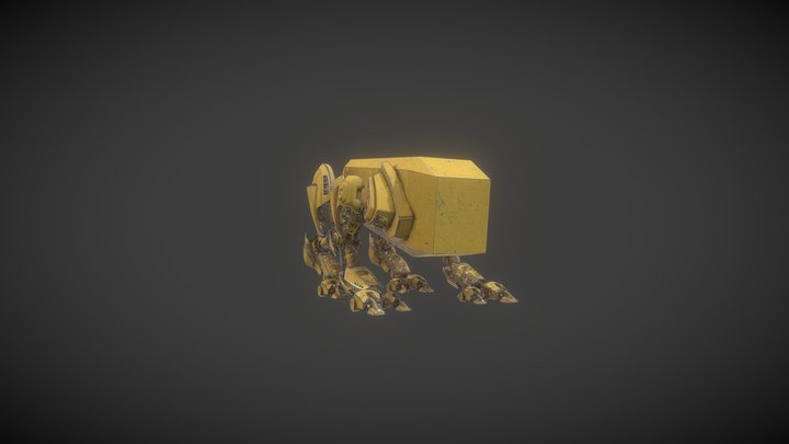 WIP Mech for school 3D Model