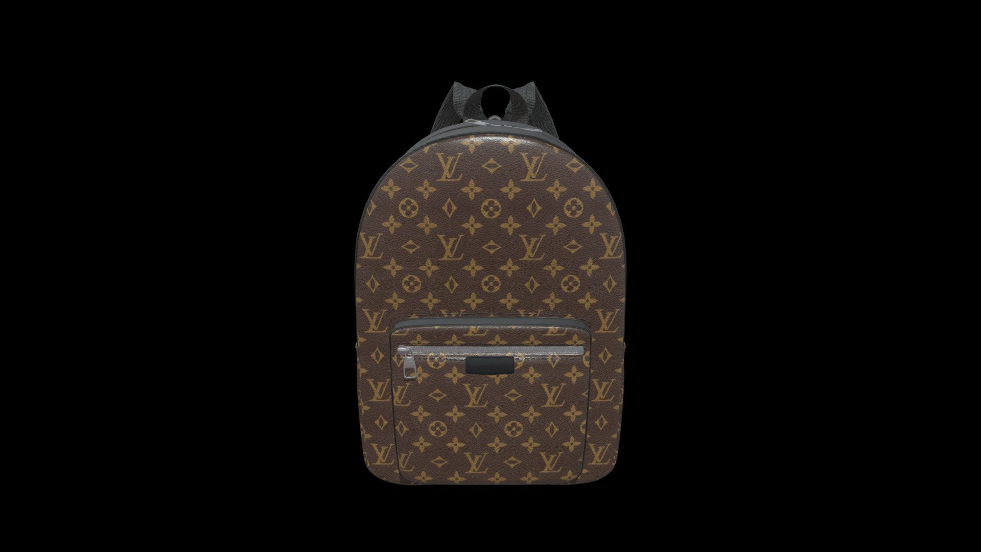 Louis Vuitton backpack - 3D model by megascrep (@megascrep) [ac13fe4]