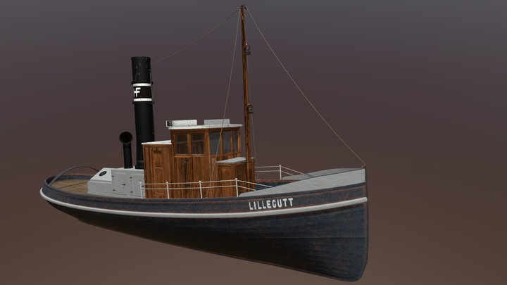 SB Lillegutt 3D Model