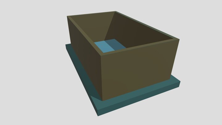 Piscina - Residencia 3D Model