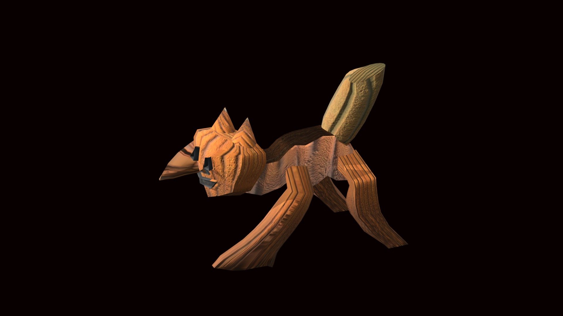 Crude Cat-O- Lantern