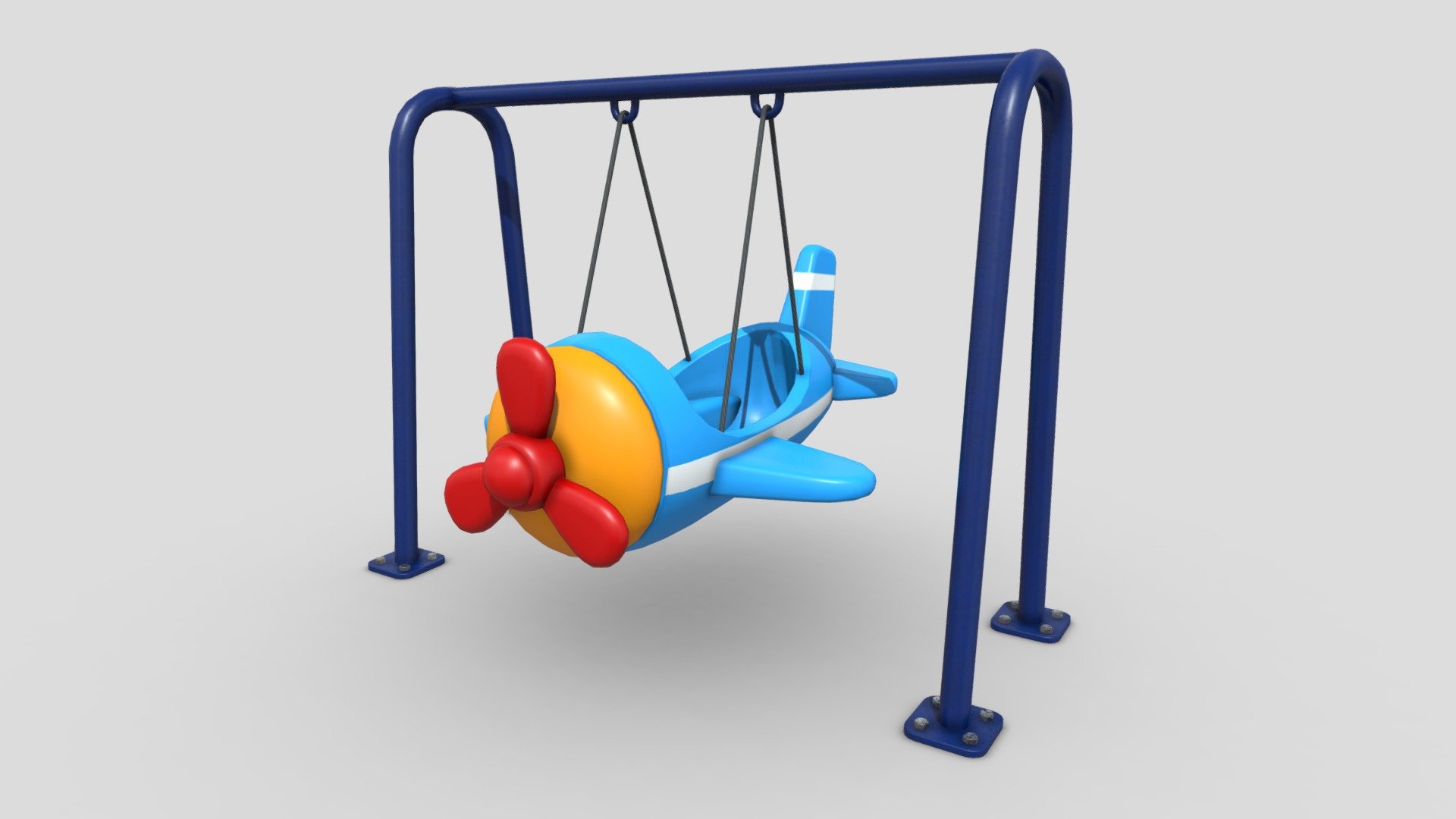 Airplane Swing Buy Royalty Free 3D model by ChakkitPP [ac17dc0