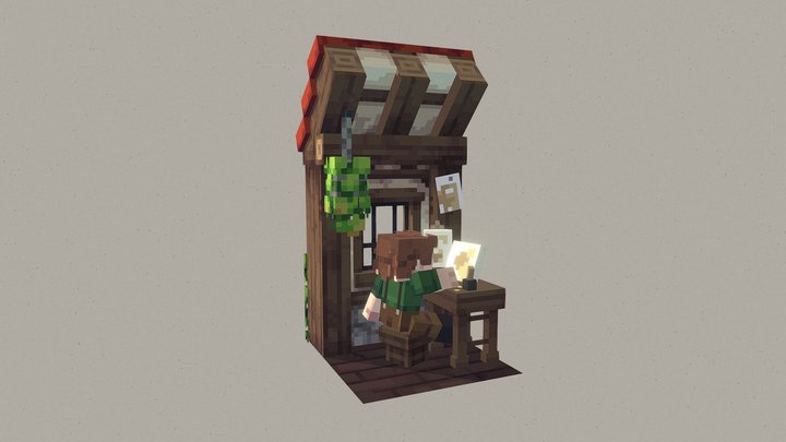 Drawing In A House 3D Model