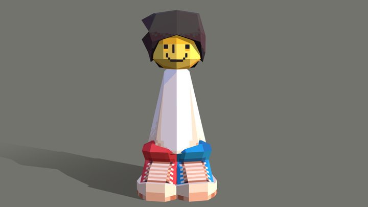 J Gamepiece 3D Model