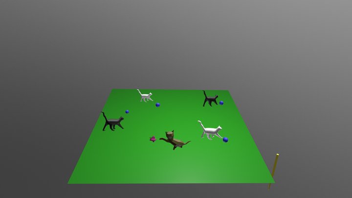 GATTO MIAO 3D Model