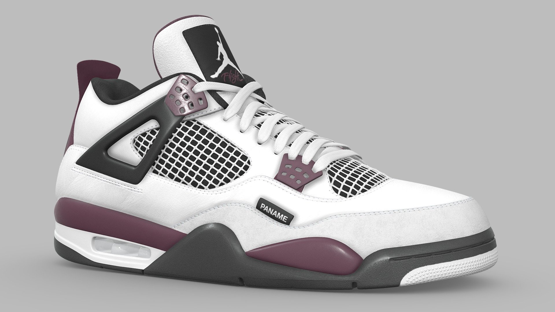 Jordan 4 Off White Pink - Buy Royalty Free 3D model by Joe-Wall (@joewall)  [d44c2fe]