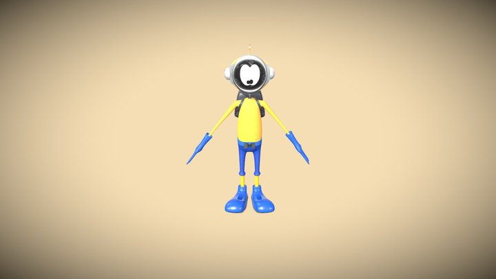 M-Alien Paranoia (M) Remastered by Danielesx 3D Model