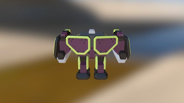 Mech Maximus 3D Model