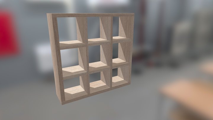 Ikea Shelf 3D Model