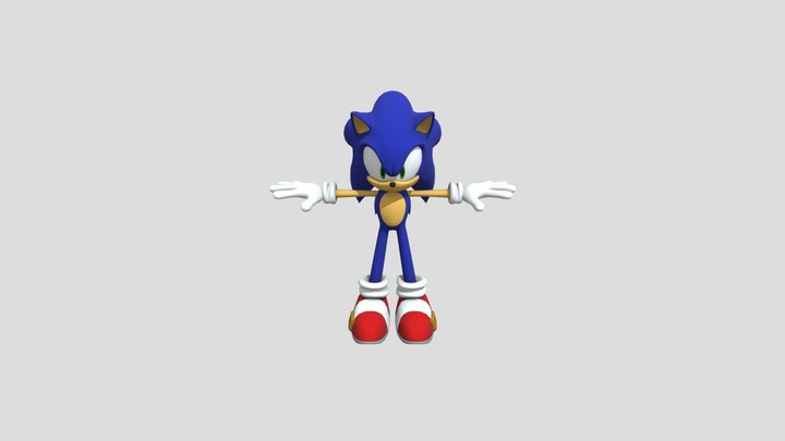 Sonic 3D Model