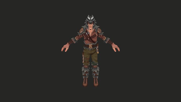 Character Textures: Rogue 3D Model