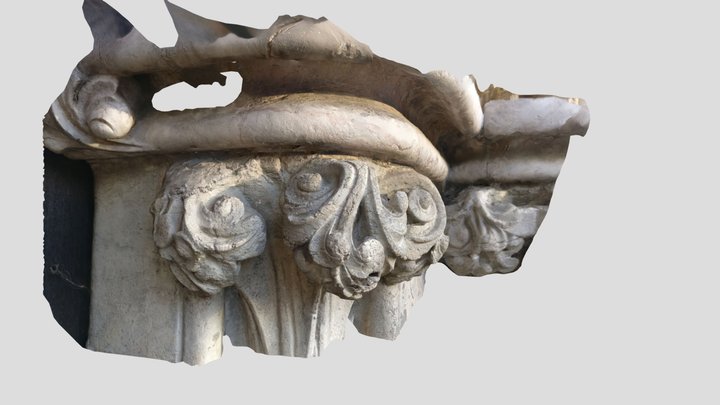 Stone Motifs Processed With Colmap and openMVS 3D Model