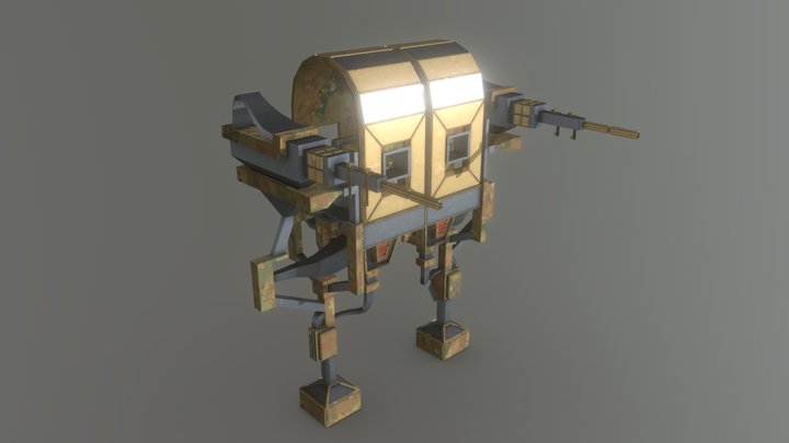 Tonino's mecha 3D Model