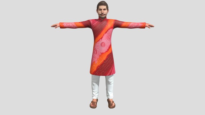INDIAN MAN 3D MODEL