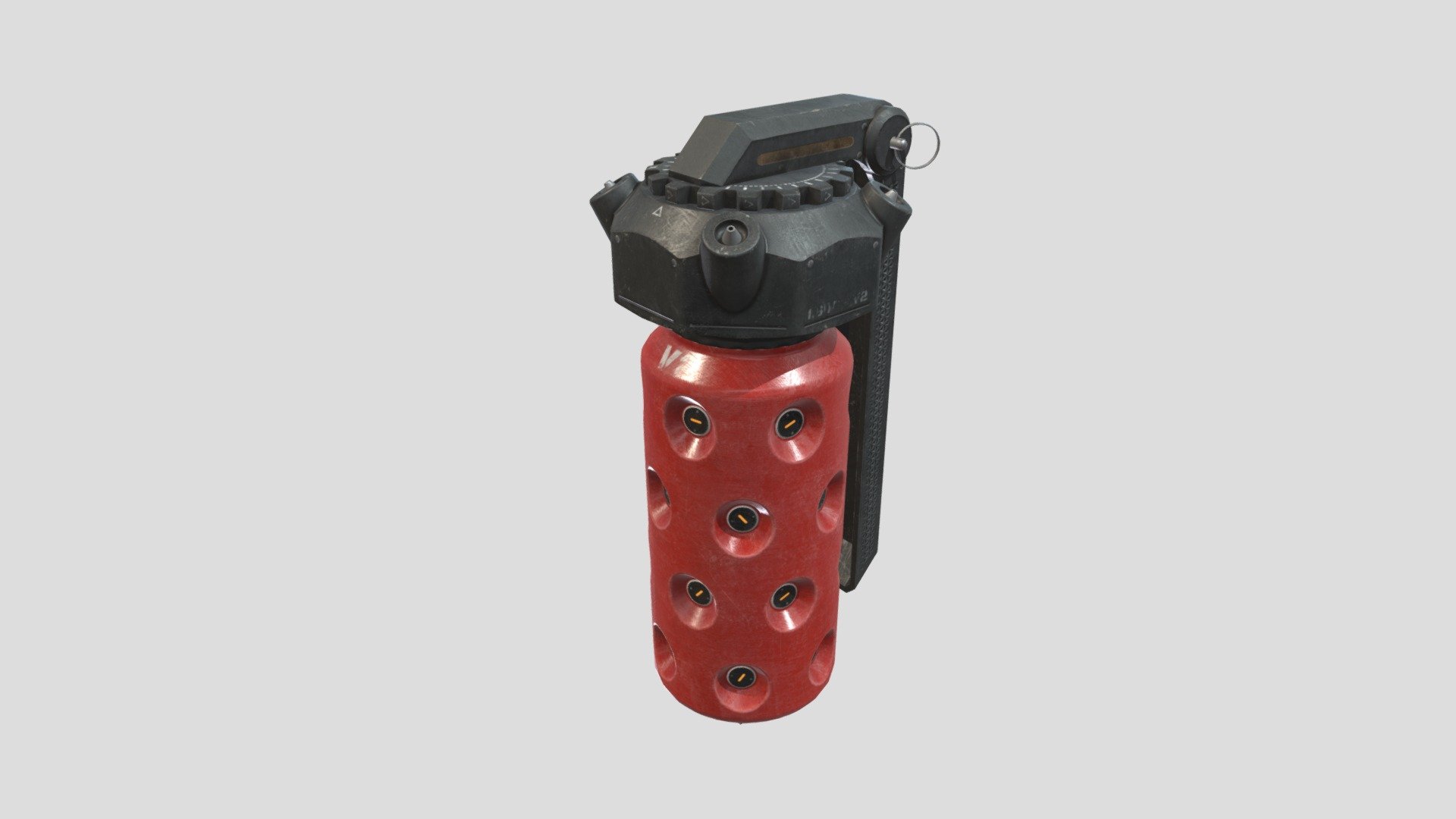 Scifi Flashbang Grenade with 4K and 2K Textures - Buy Royalty Free 3D ...