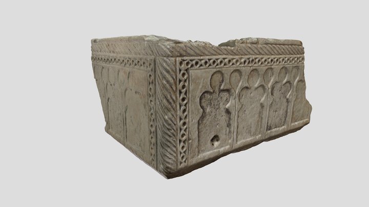 Pila de abluciones. Andalusí. Tudela (Navarra). 3D Model