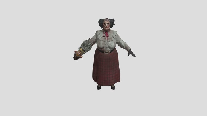 Mother Gooseberry The Outlast Trials Full Model 3D Model