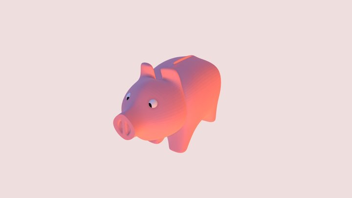 Money pig 3D Model