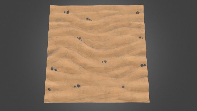 Sand Floor 3D Model