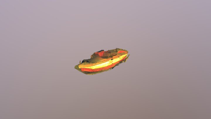 Tretboot 3D Model