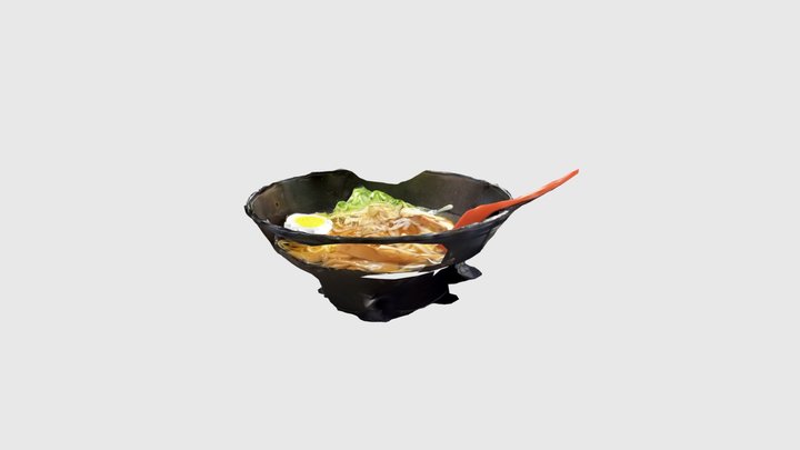 ラーメン 3D Model