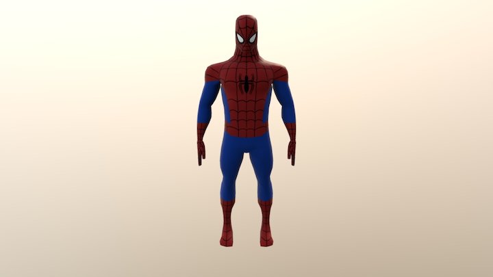 Spiderman 3D Model