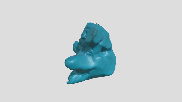 blue panda – Free 3D Model STL