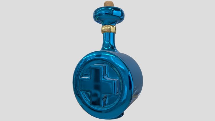 Game Assets: Potion 3D Model
