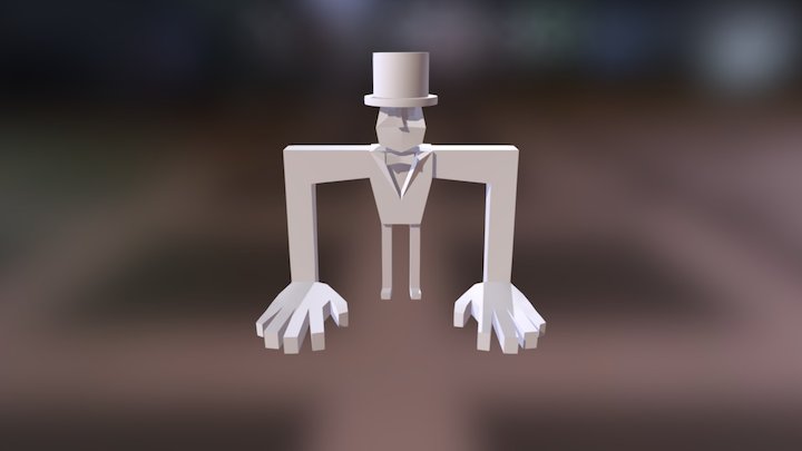 The Giant Handed Magician 3D Model
