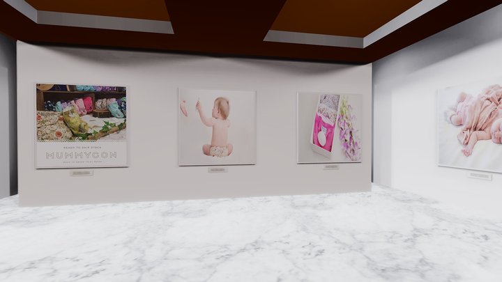 Instamuseum for @bizzylittlebean 3D Model