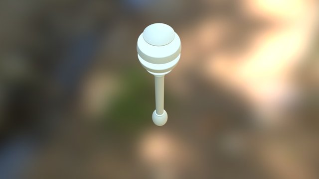 Honey Dipper 3D Model