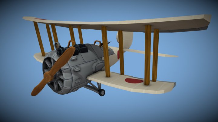 The Flying Circus : Salmson Otsu 1 3D Model