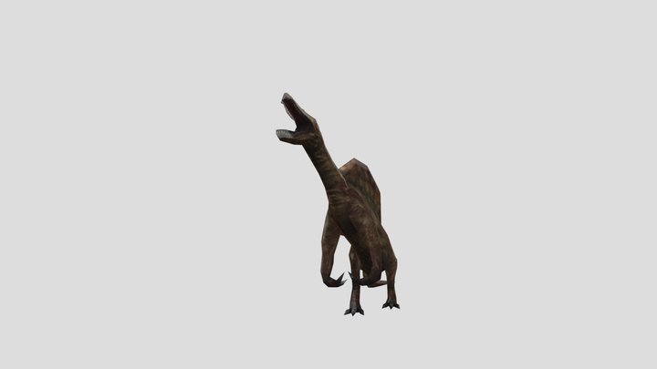 Sigilmassosaurus carnivores cannon extended mod 3D Model