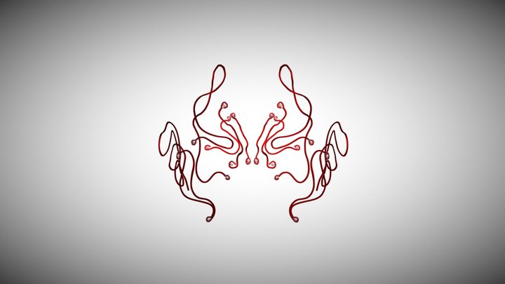 Mask Detail 3D Model