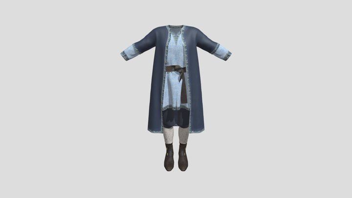 Viking Man Outfit – Gratis 3D-model STL