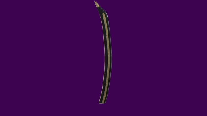 Katana Sheath 3D Model